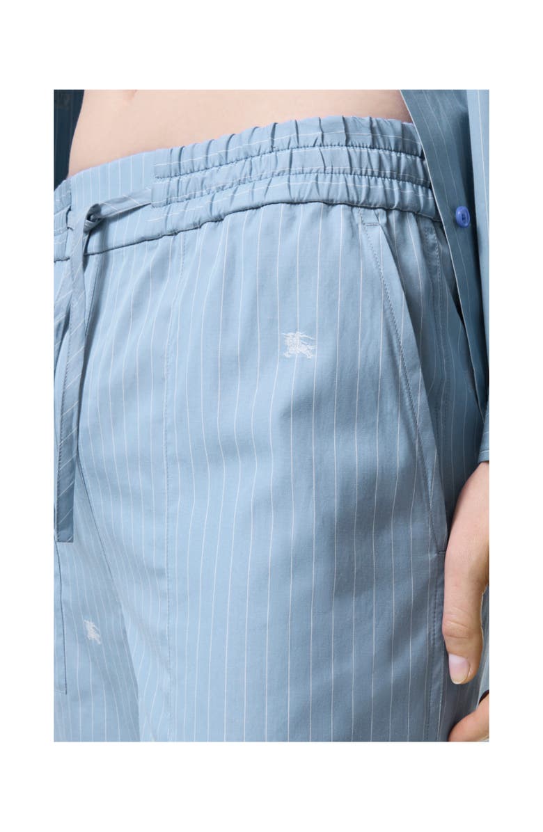 Burberry EKD Fil Coupé Striped Trousers, Alternate, color, Cornflower Blue