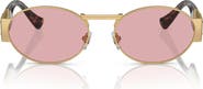 Versace 56mm Oval Sunglasses