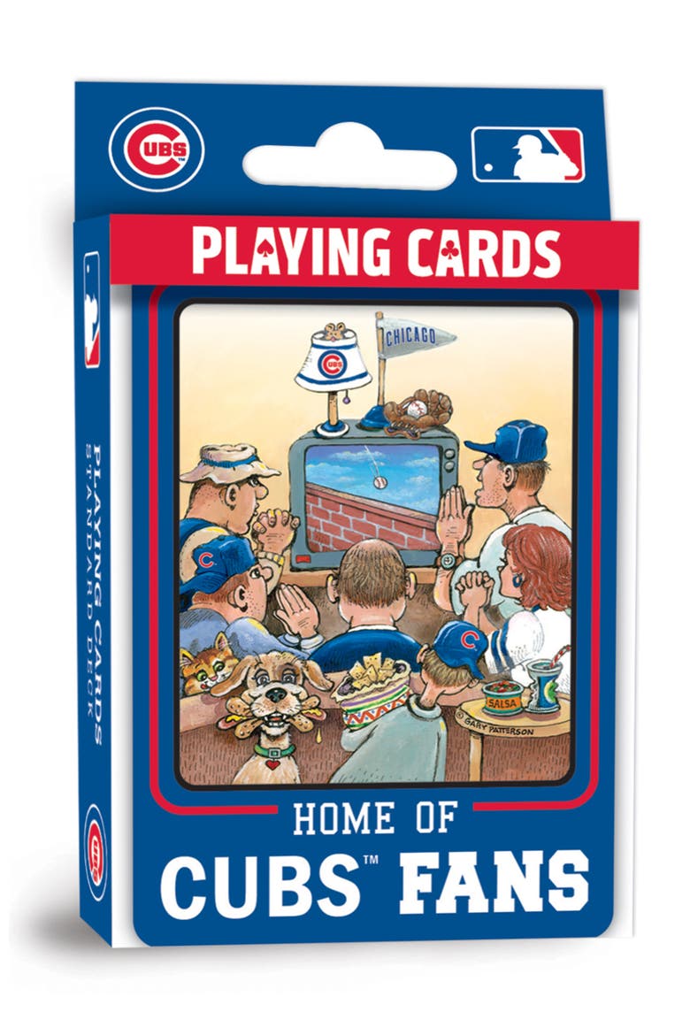 Chicago Cubs Fan Deck Playing Cards, Main, color, Multicolor