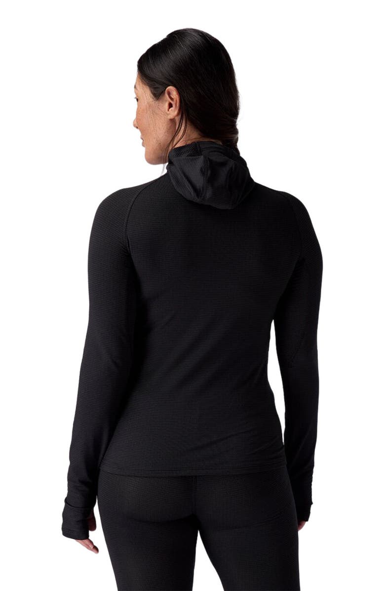 Backcountry Pines Micrrid Ultra-Lt Baselayer Balaclava Top - Women's, Alternate, color, Black