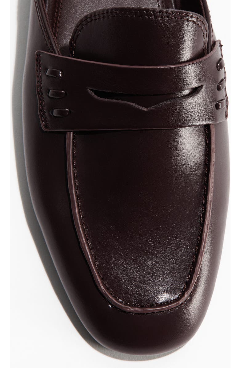 H&M Loafer Mules, Alternate, color, Dark Brown