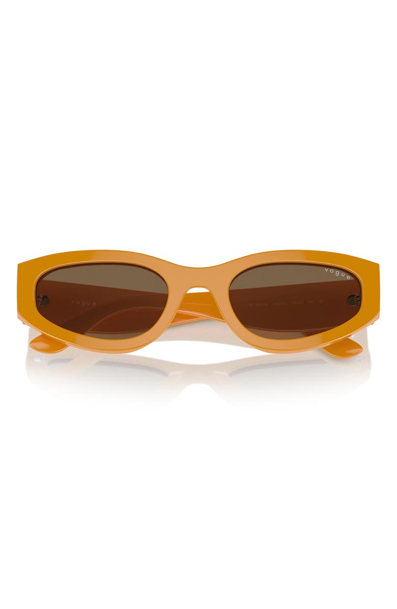 VOGUE 54mm Gradient Irregular Sunglasses, Alternate, color,