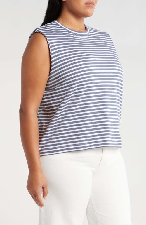 MADEWELL MADEWELL STRUCTURED SHOULDER PAD MUSCLE TEE 