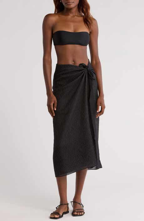 Nordstrom Metallic Stripe Pareo