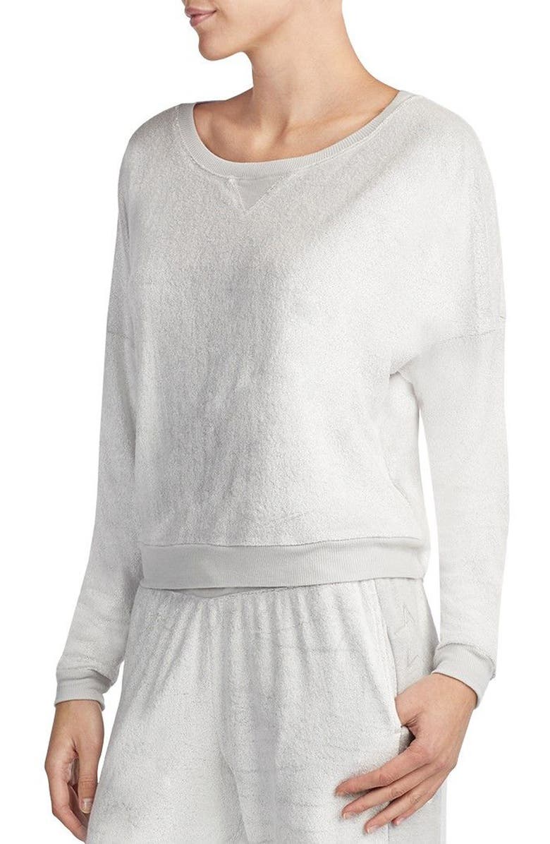 Room Service Pjs Terry Sweatshirt, Main, color,