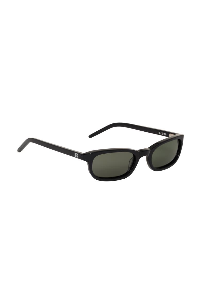 Flossie Sunglasses 50mm, Alternate, color, Soot