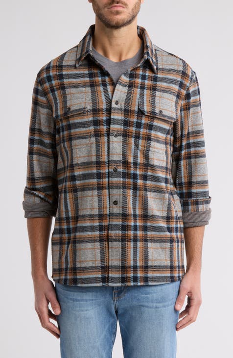 Generation Plaid Stretch Button-Up Shirt