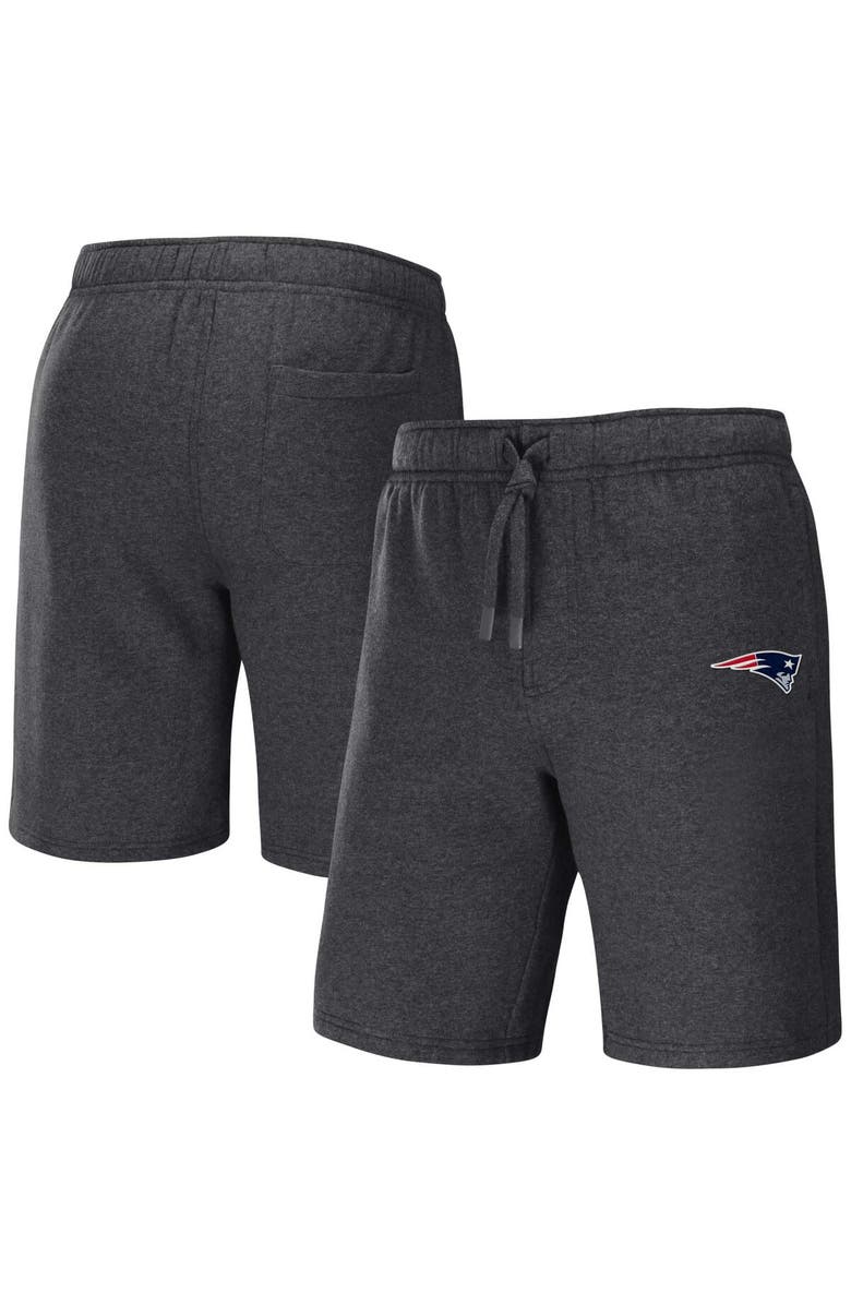 NFL X DARIUS RUCKER Men's NFL x Darius Rucker Collection by Fanatics Heather Charcoal New England Patriots Logo Shorts, Main, color, Heather Charcoal