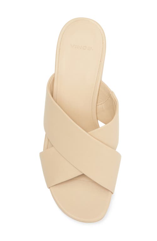 Vince Miller Slide Sandal In Birchsand