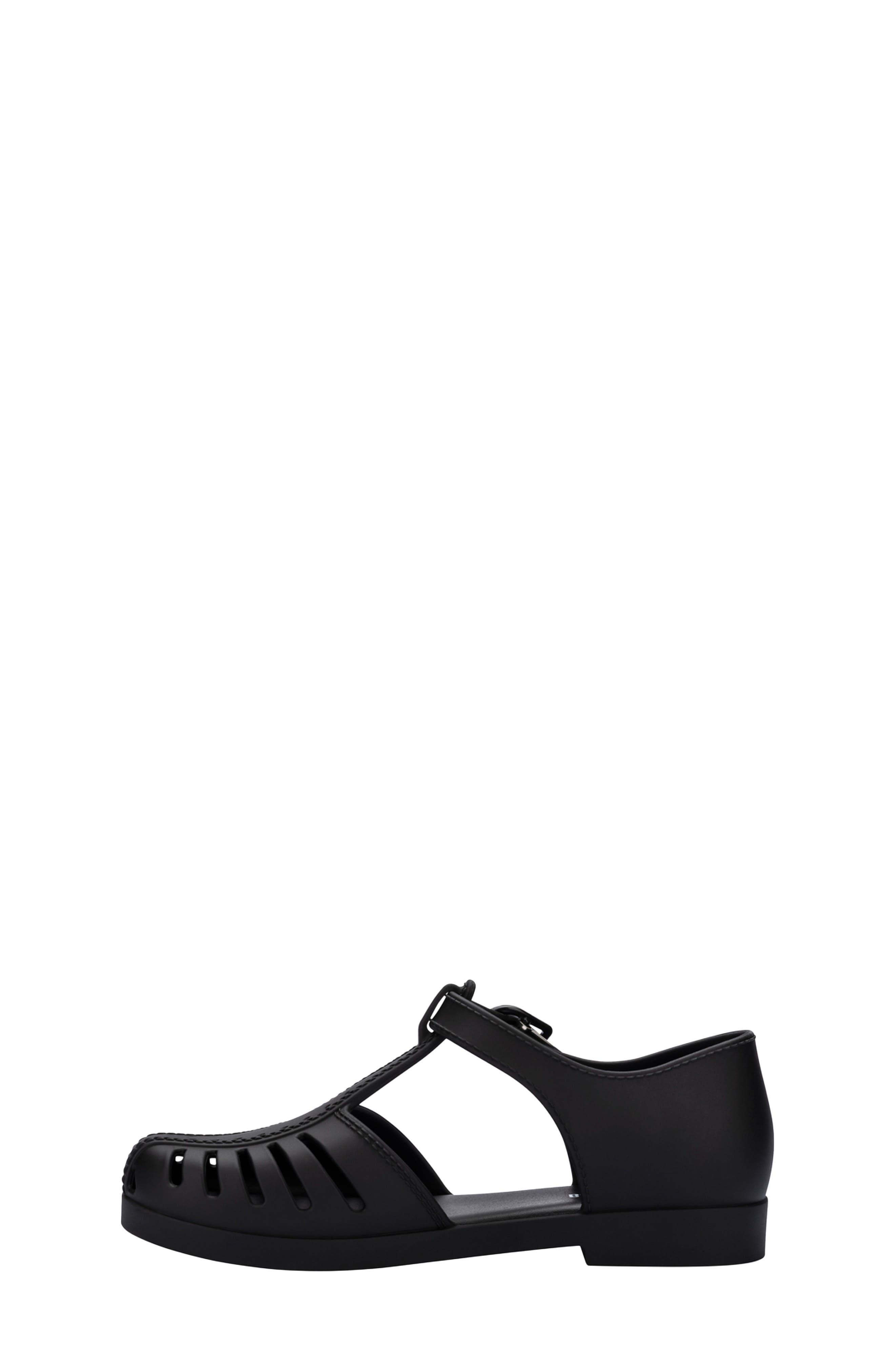 Kids' Aranha Fisherman Sandal, Alternate, color, MATT BLACK