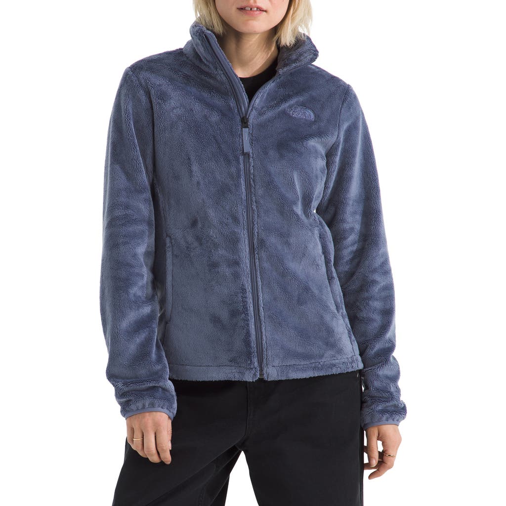 The North Face Osito Zip Fleece Jacket In Blue