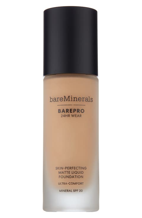 BAREPRO 24HR Wear Skin-Perfecting Matte Liquid Foundation Mineral SPF 20 PA++