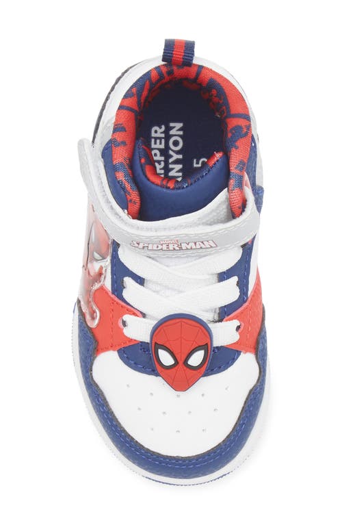 Harper Canyon Kids' Spider-man High Top Sneaker In Multi