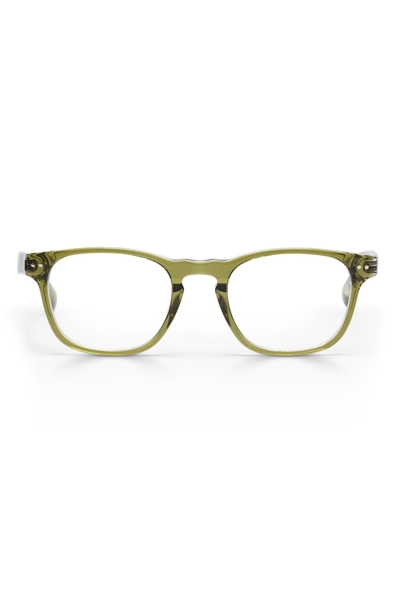 OLIVE CRYSTAL/ CLEAR