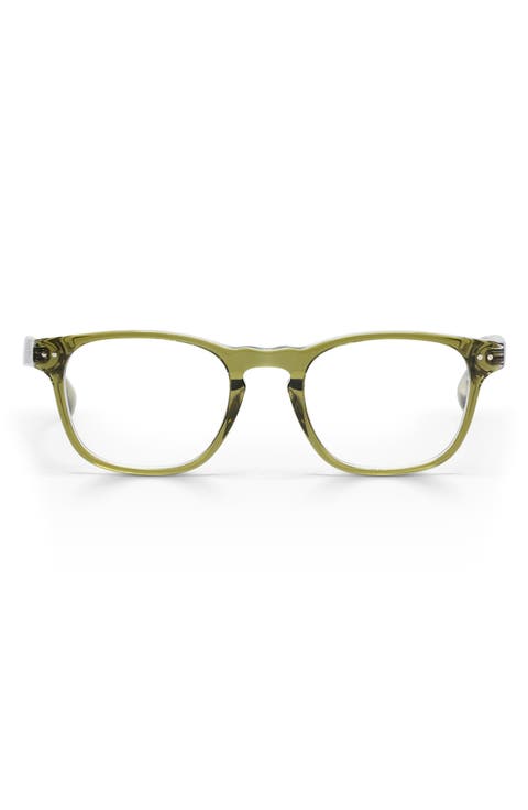 Old Sport 47mm Rectangular Reading Glasses (Average)