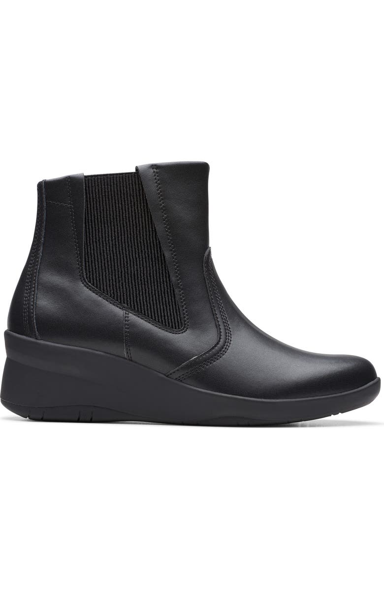 Clarks<sup>®</sup> Suttyn Rae Boot, Alternate, color, Black Leather