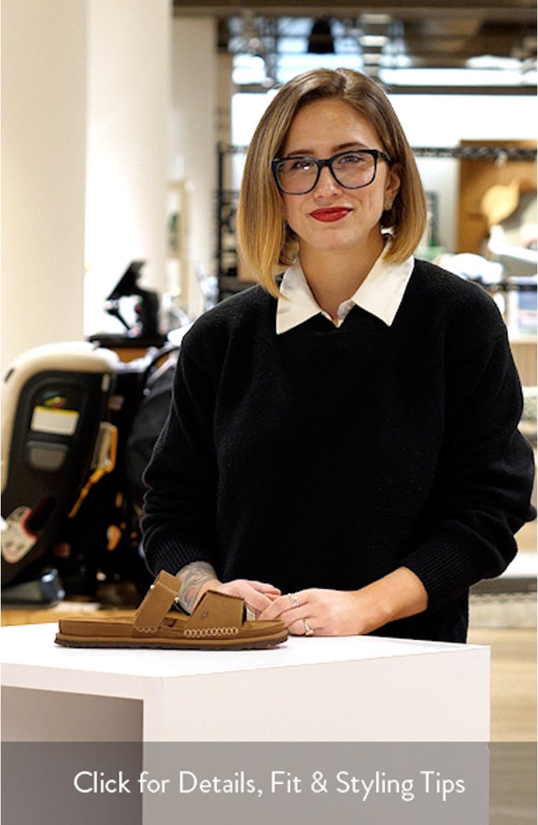 GoldenGaze Slide Sandal, sales video thumbnail