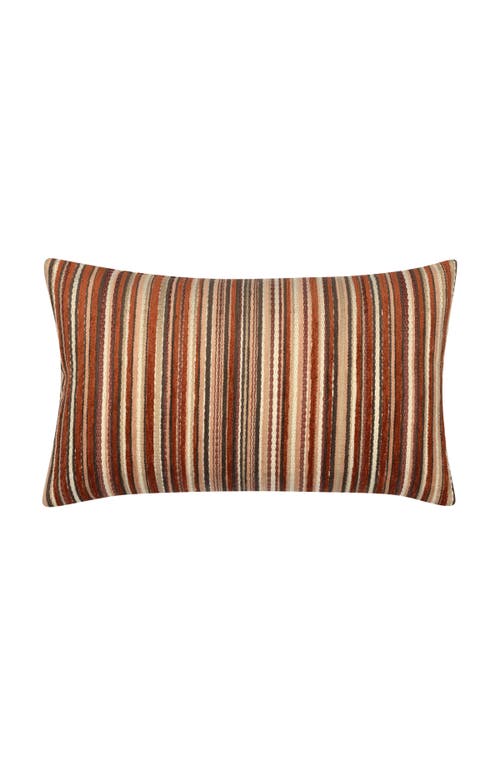Elaine Smith Plush Velvet Indoor & Outdoor Woven Accent Pillow