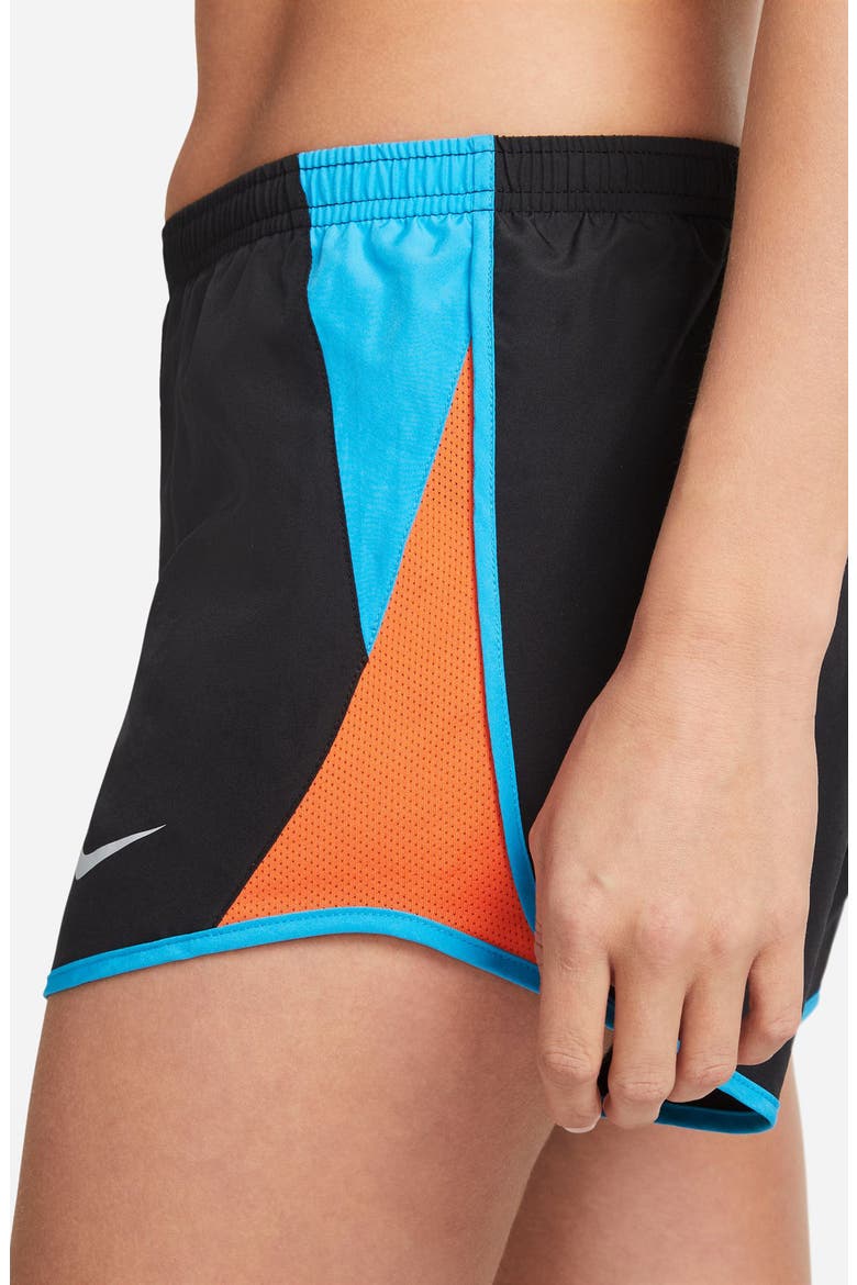 10K Dry Running Shorts, Alternate, color, BLACK/ LASER BLUE