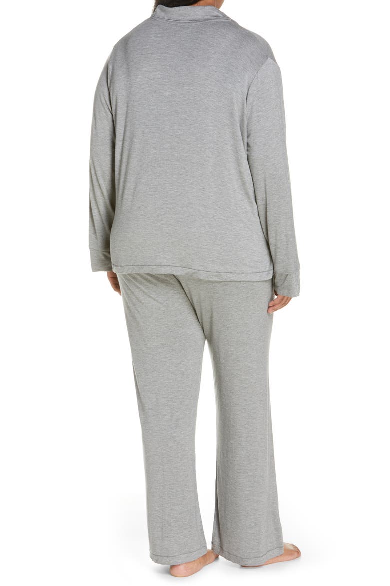'SKIMS Sleep Set, Alternate, color, HEATHER GRAY
