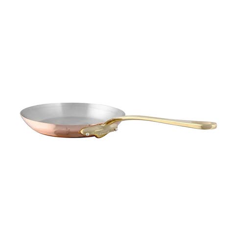M'Heritage 150 B Copper & Stainless Steel Frying Pan, 11.7-in