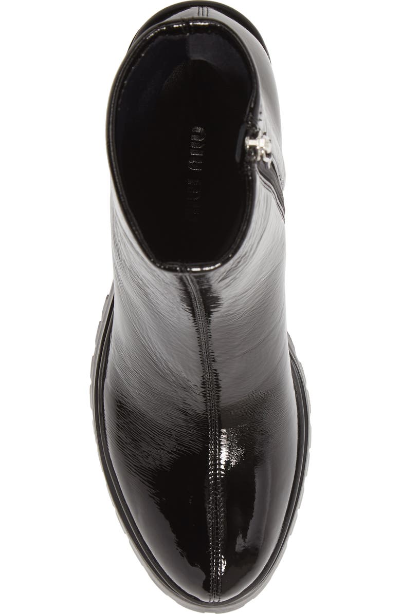 Miu Miu Round Toe Bootie, Alternate, color,