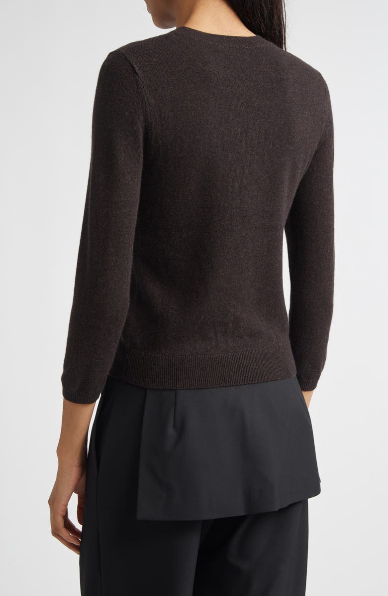 Sandy Liang Bisky Wool & Cashmere Sweater, Alternate, color, Brown