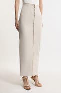 Karen Millen Figure Form Zip Maxi Skirt
