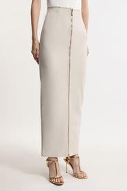Karen Millen Figure Form Zip Maxi Skirt