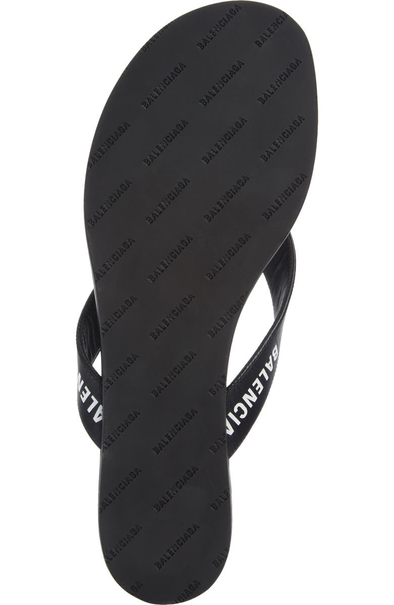 Balenciaga Logo Flip Flop, Alternate, color,