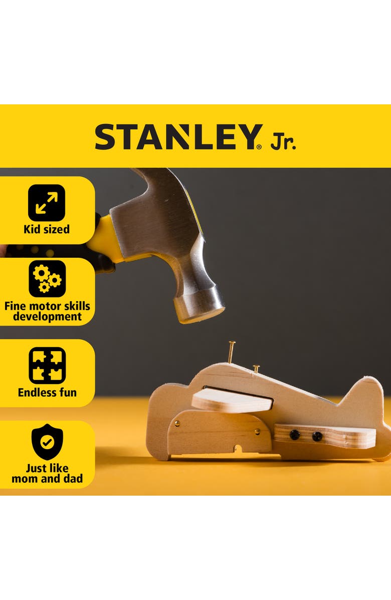 Stanley Jr Pull-Back Airplane Kit, Alternate, color, Multi Color
