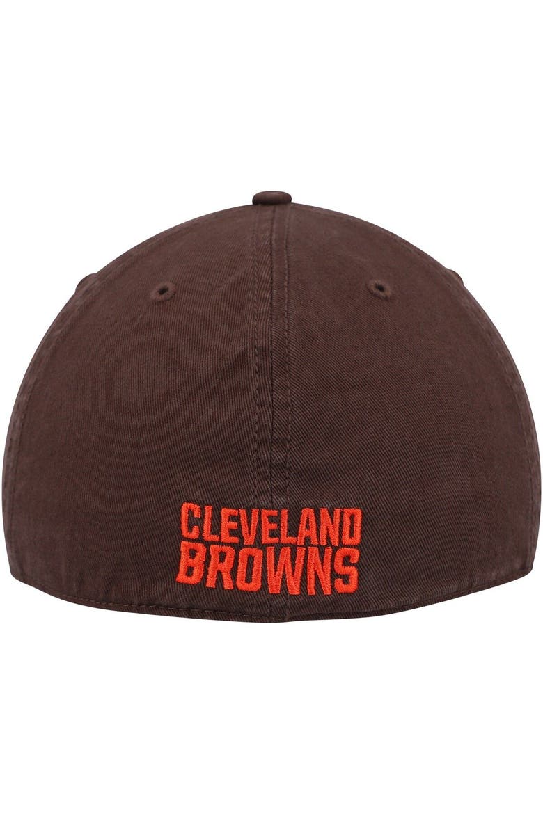 Men's '47 Brown Cleveland Browns Franchise Team Fitted Hat, Alternate, color, Brown