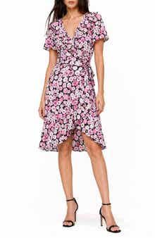 Love by Design Viola Faux Wrap Mini Dress