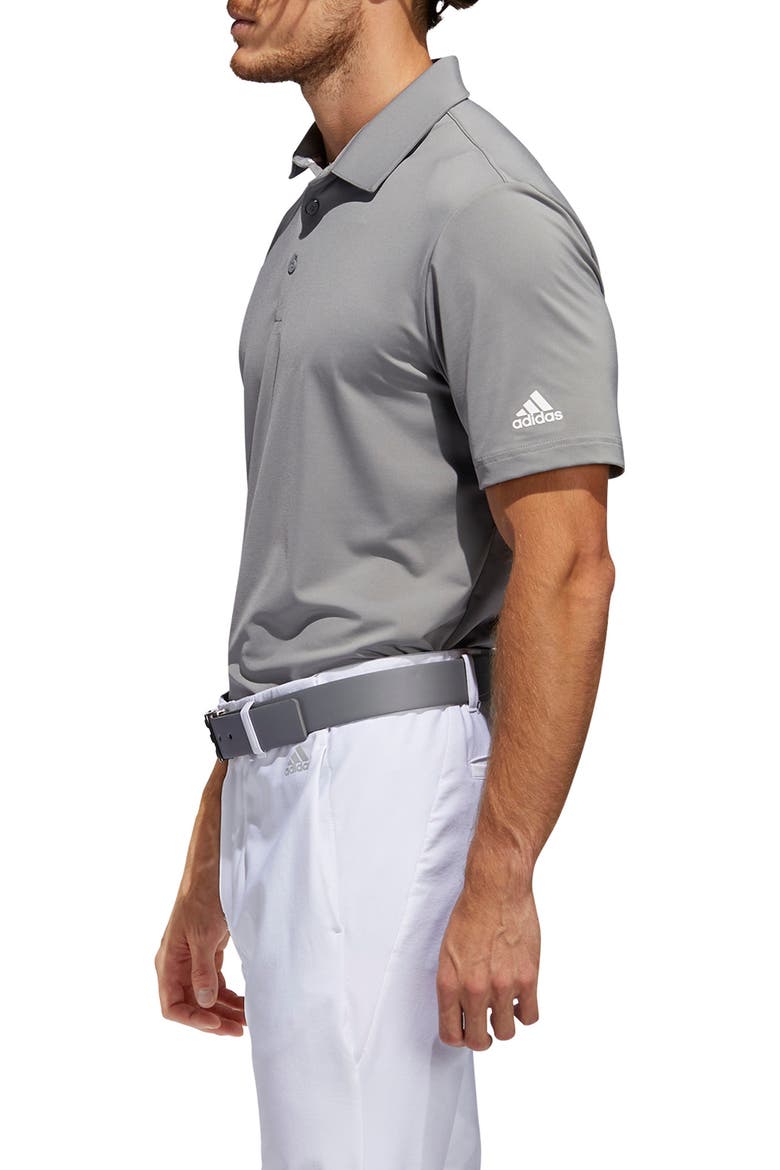Ultimate365 Solid Performance Polo, Alternate, color, GREY THREE/ WHITE
