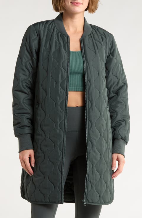 Longline Quilted Jacket