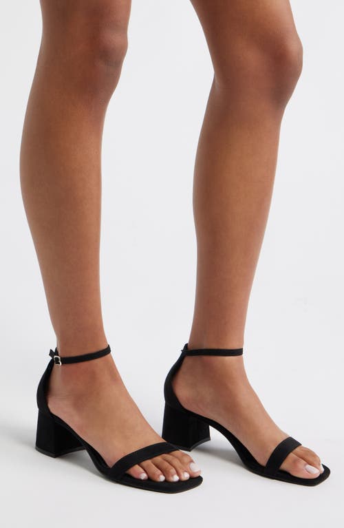 Bp. Zena Ankle Strap Sandal In Black