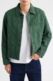Percival Canyon Heavyweight Check Overshirt
