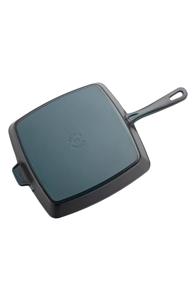 Staub 12-Inch Enameled Cast Iron Square Grill Pan, Alternate, color, 