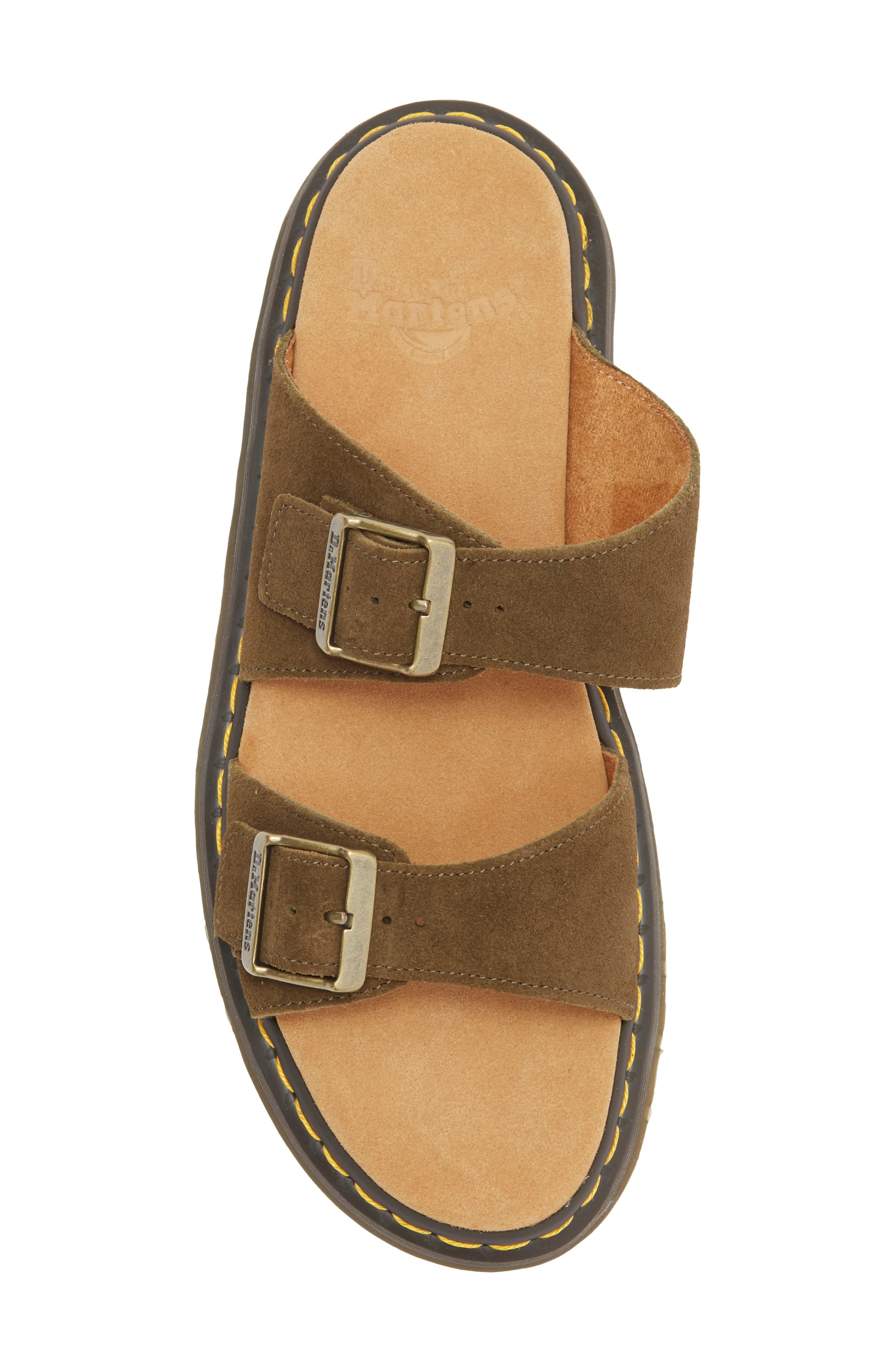 Dr. Martens Josef Slide Sandal, Alternate, color, Olive