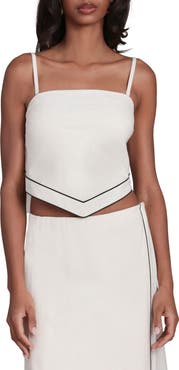 Avec Les Filles Piped Scarf Camisole
