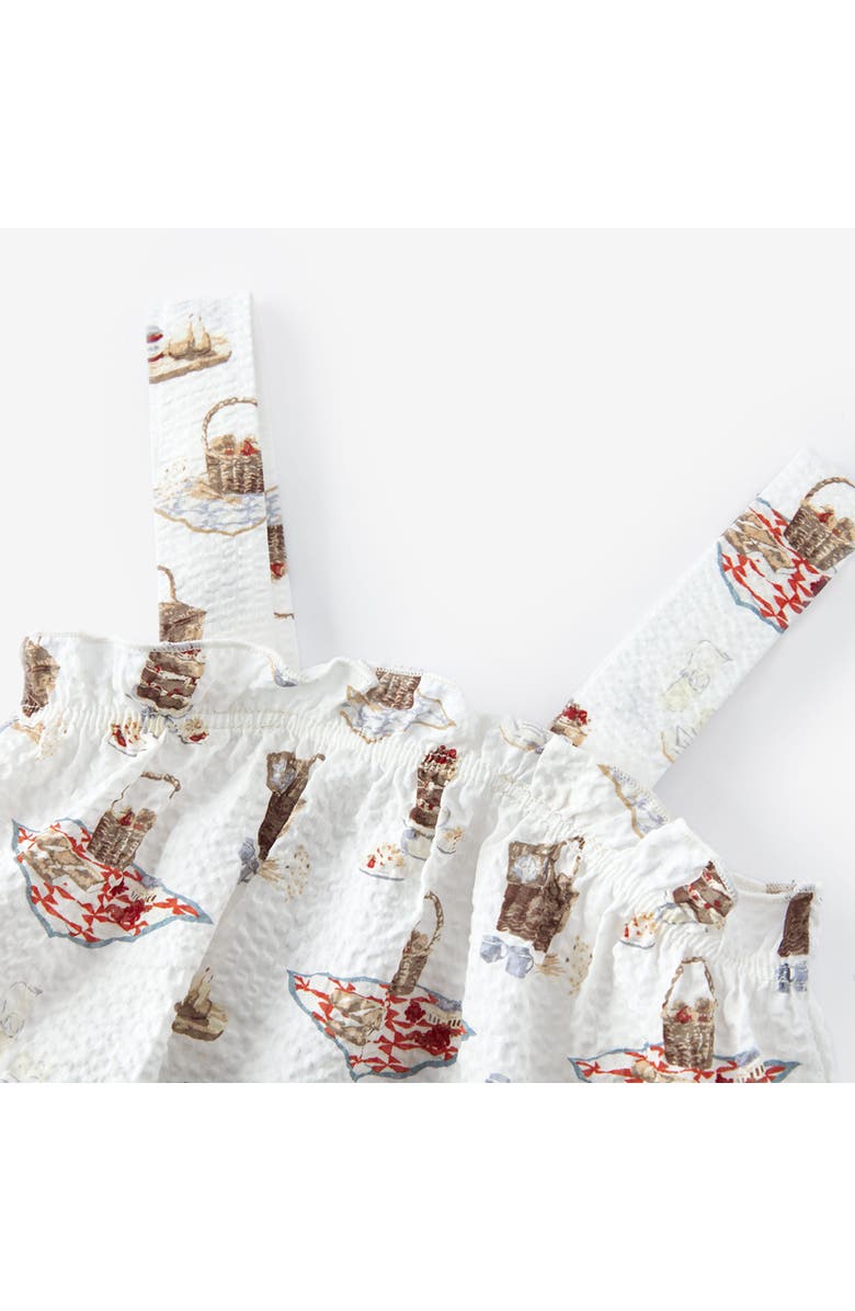 Milkbarn Ruffle Tank and Pant Set, Alternate, color, Picnic