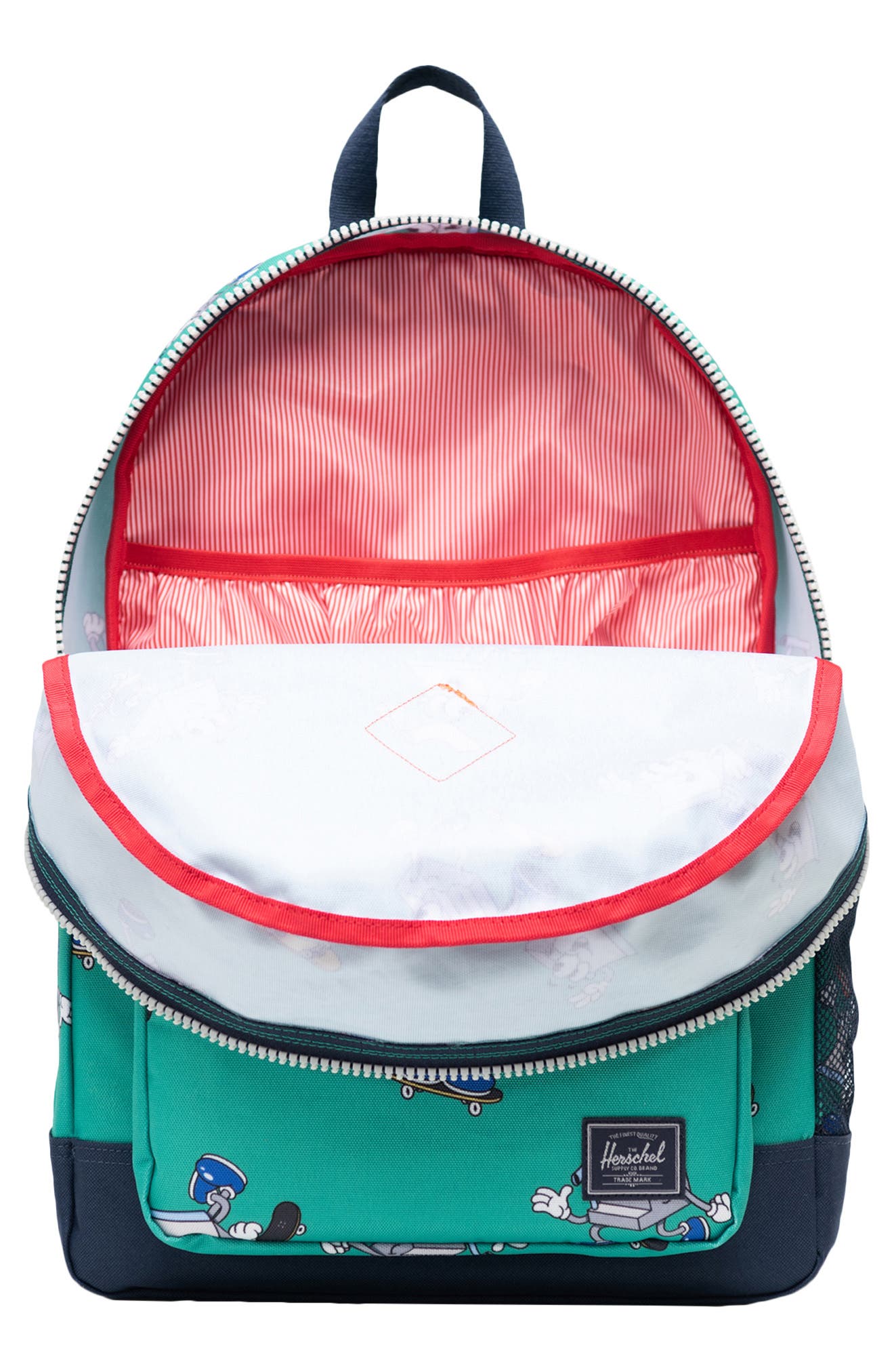 Kids' Heritage Youth Backpack, Alternate, color, SKATEBOARDS