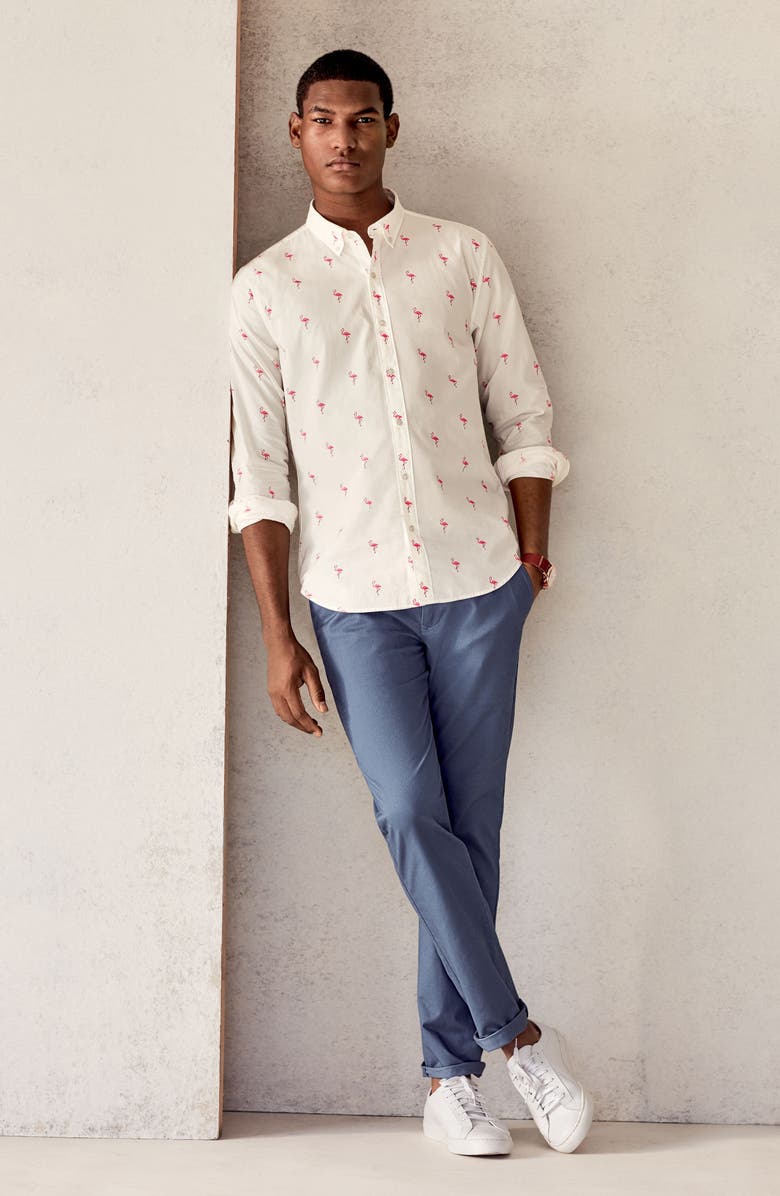 Bonobos Slim Fit Stretch Washed Chinos, Alternate, color, 