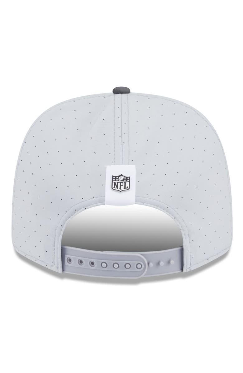 New Era Men's New Era  Gray/Graphite Atlanta Falcons 2025 NFL Training Camp 9SEVENTY Adjustable Hat, Alternate, color, 