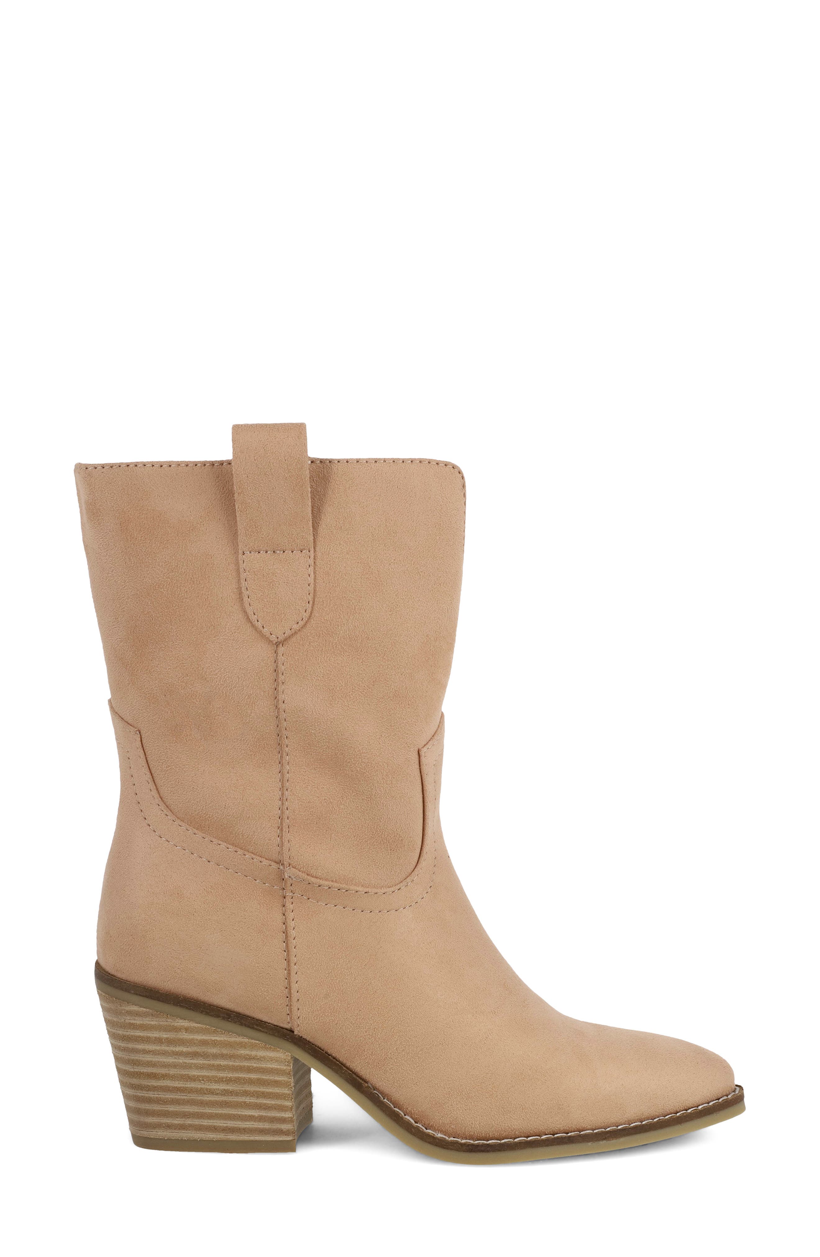 MIA Brynlee Western Boot, Alternate, color, Sand