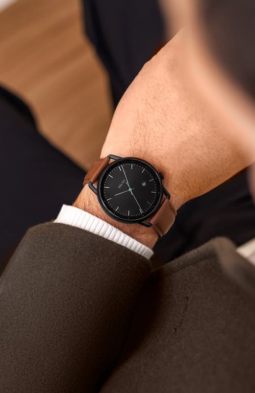 Solios Watches The Solar Curve | Black Dial