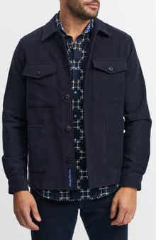 Robert Graham Rowland Knit Shirt Jacket