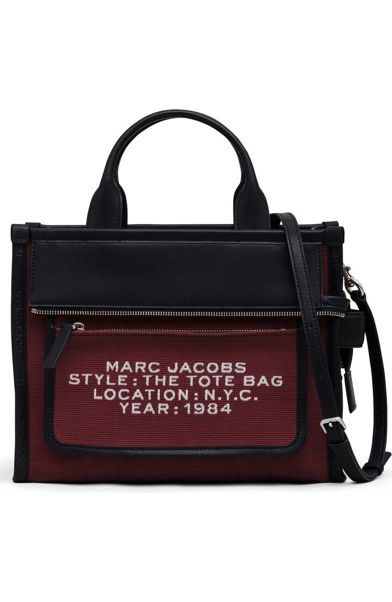 Marc Jacobs The Inside Out Jacquard Medium Tote Bag, Main, color,