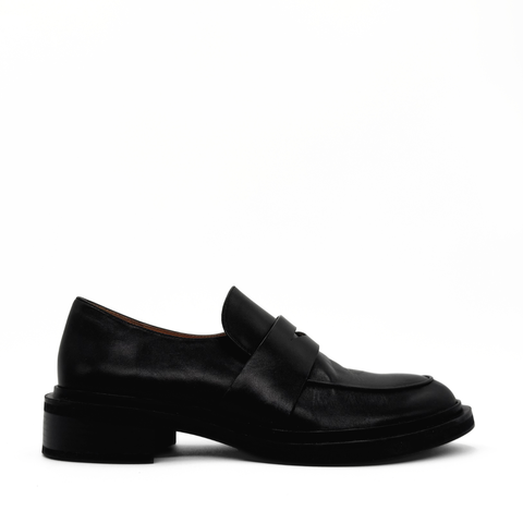 Drew Chunky Leather Loafer