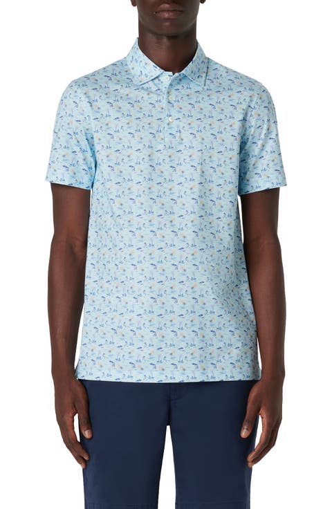 Victor OoohCotton® Tropical Print Polo